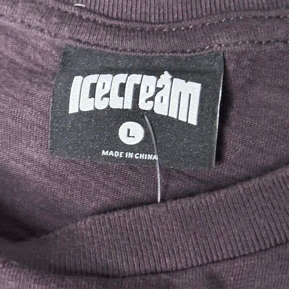 VINTAGE 1990’s RARE BILLIONAIRE BOYS CLUB ICECREAM SINGLE STICH BROWN SHIRT - Picture 5 of 6